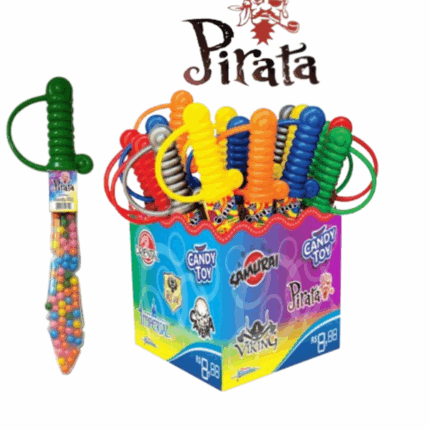 Confeito Candy Toy Espada Pirata 15UN