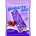 Bala Yogurte100 Frutas Vermelhas Dori 600gr