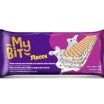 Biscoito My Bit Wafer Recheado Flocos 80gr