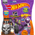 Pirulito Pop Mania Maxxi Hot Wheels Uva 24un