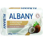 Sabonete Albany Hidratação Suavizante em Barra 12x85gr
