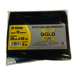 Saco de Lixo GoldFilme 15x15l