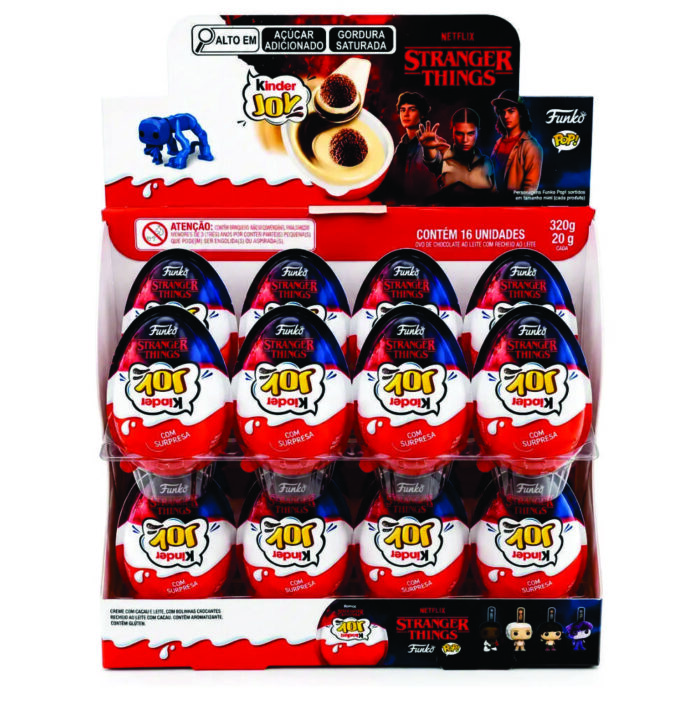 Chocolate Ferrero Kinder Stranger Things 16UN